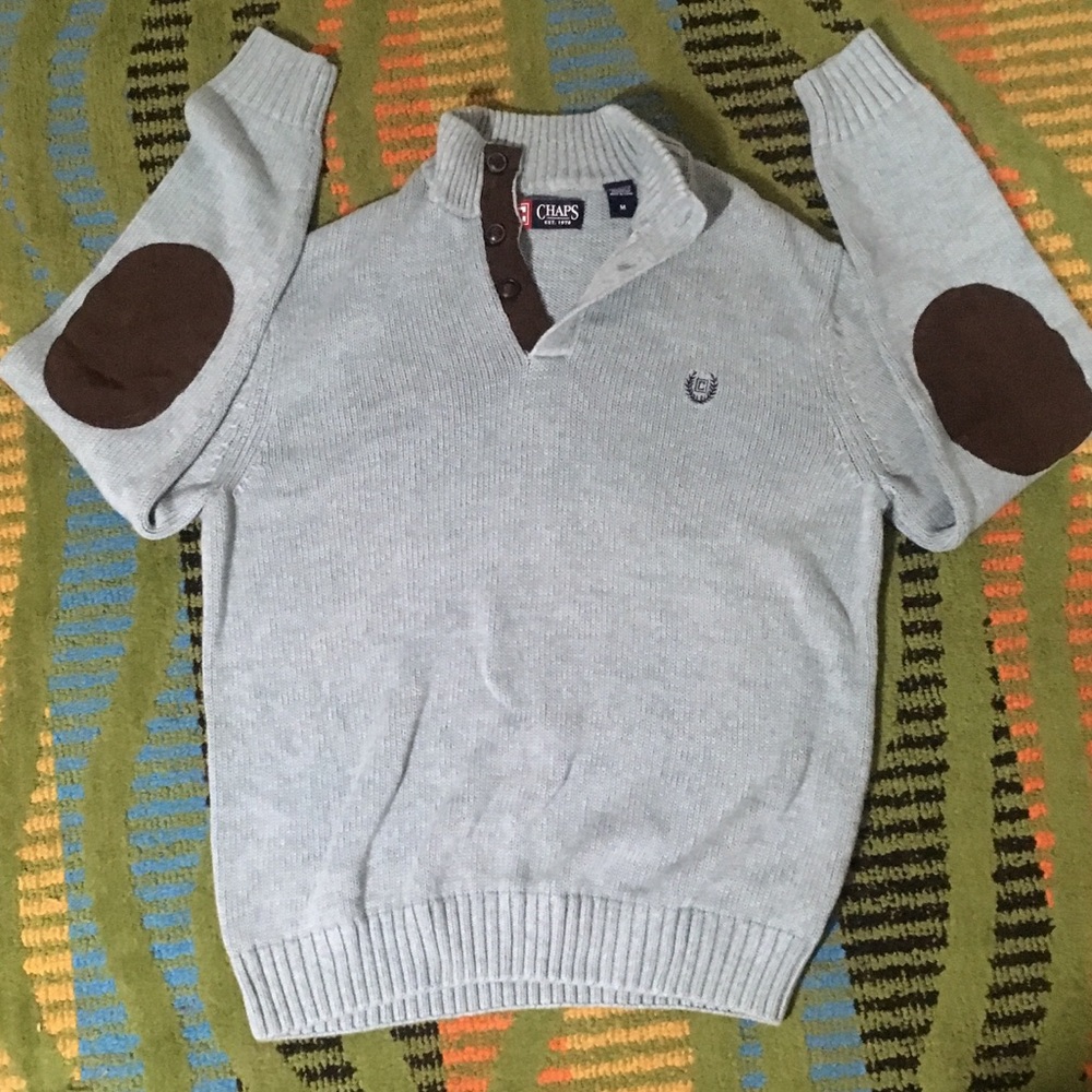 NWOT Chaps knit sweater henley